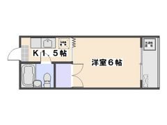 サンライズ千同Aの間取り画像