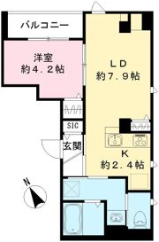 seastar北町の間取り画像