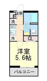 リブリ・リヴェール御影の間取り画像