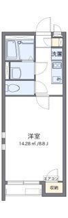 クレイノコンフォーティア末広の間取り画像