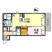 グランドゥール駅南の間取り画像