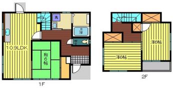 船本貸家 4号棟の間取り画像