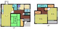船本貸家 4号棟の間取り画像