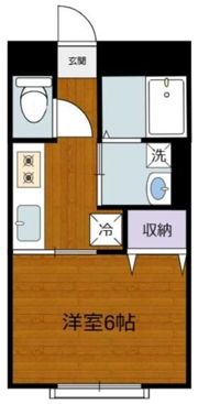 ハピネスⅢの間取り画像