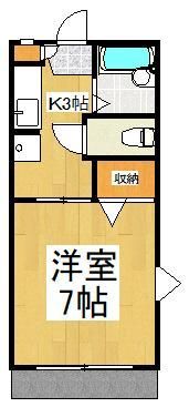 メゾンサチィエールの間取り画像