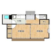 山田住宅Bの間取り画像