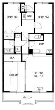 ドゥジェーム・ニイヤの間取り画像