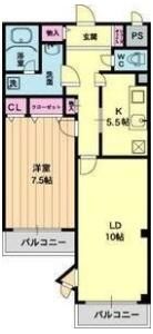 プレセランス・山科の間取り画像