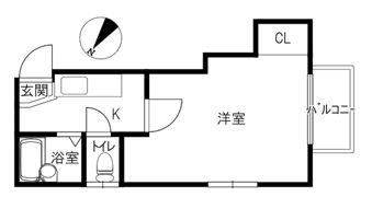 プレステージ小立野の間取り画像
