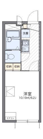 レオパレスイーストⅡの間取り画像