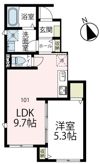セゾンヴェールの間取り画像