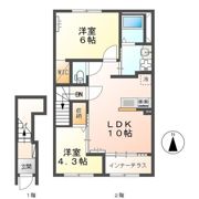 ヴィラ・カシマの間取り画像