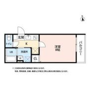 OUTRIGGER六十人町の間取り画像