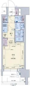 グランカリテ日本橋の間取り画像