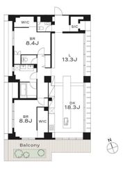 THE GRANDUO YOGAの間取り画像