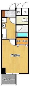 藤本ビルNo.21中津口の間取り画像