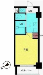 スカイコート文京白山の間取り画像