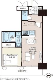 BLESS三軒茶屋EASTの間取り画像