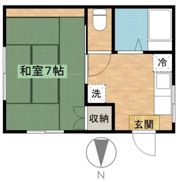 ハイツトキの間取り画像