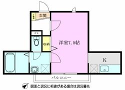 メゾン・ヨシールの間取り画像