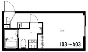 RSC町屋の間取り画像