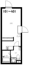 RSC町屋の間取り画像