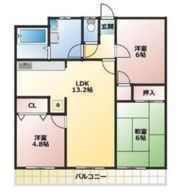 レジデンスMIZUO21の間取り画像