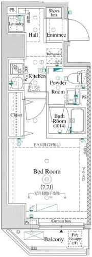 REILIS NISHIDAI AZの間取り画像