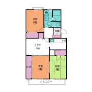 シャトー望月 Aの間取り画像