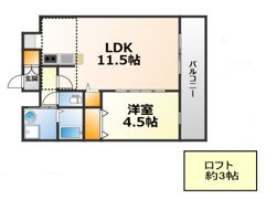 エトワール磐船の間取り画像