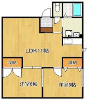 シャーメゾン斎藤 A棟の間取り画像