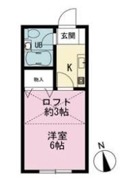 レオパレス芹が谷の間取り画像