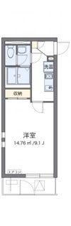 クレイノオールミエール天神の間取り画像