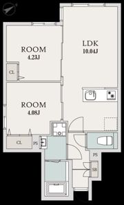 ミハス中野新井薬師Ⅲの間取り画像