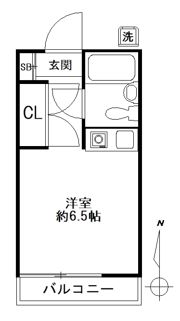 コーポ古川の間取り画像