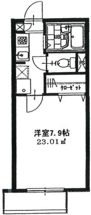 アベリア武蔵野の間取り画像