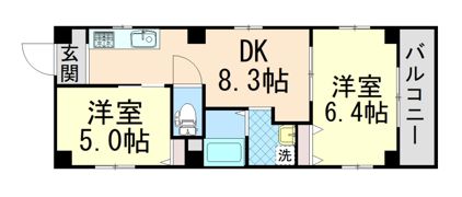 宝ビルの間取り画像