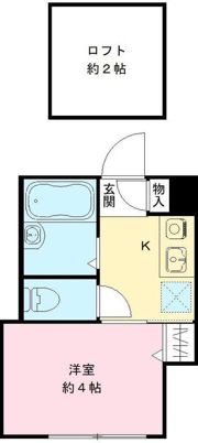 ハウス青木の間取り画像