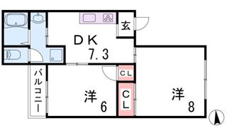 フェニックスの間取り画像