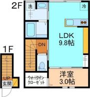 HELIOS中川原ドゥの間取り画像