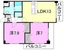 メゾンMB喜与町の間取り画像