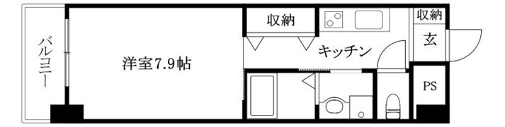 ミモザヒルズ古町の間取り画像