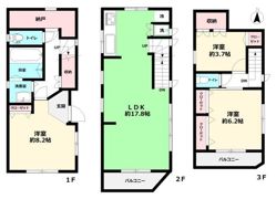 松原5丁目戸建の間取り画像