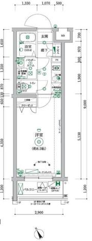 RELUXIA板橋三園の間取り画像