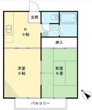 パトラハウス小金井の間取り画像