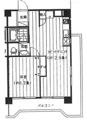 ソーワ梅丘マンションの間取り画像