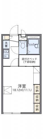 レオパレス加治木の間取り画像