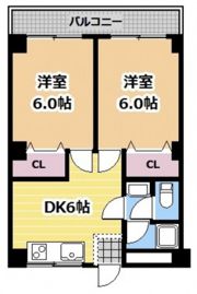 日吉マンションの間取り画像