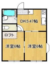 オアシス志井A棟の間取り画像