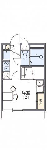 レオパレス吉根第2の間取り画像